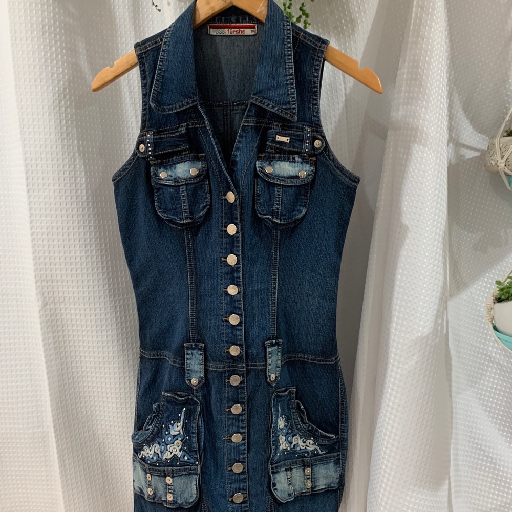 Jean Bodycon Dress